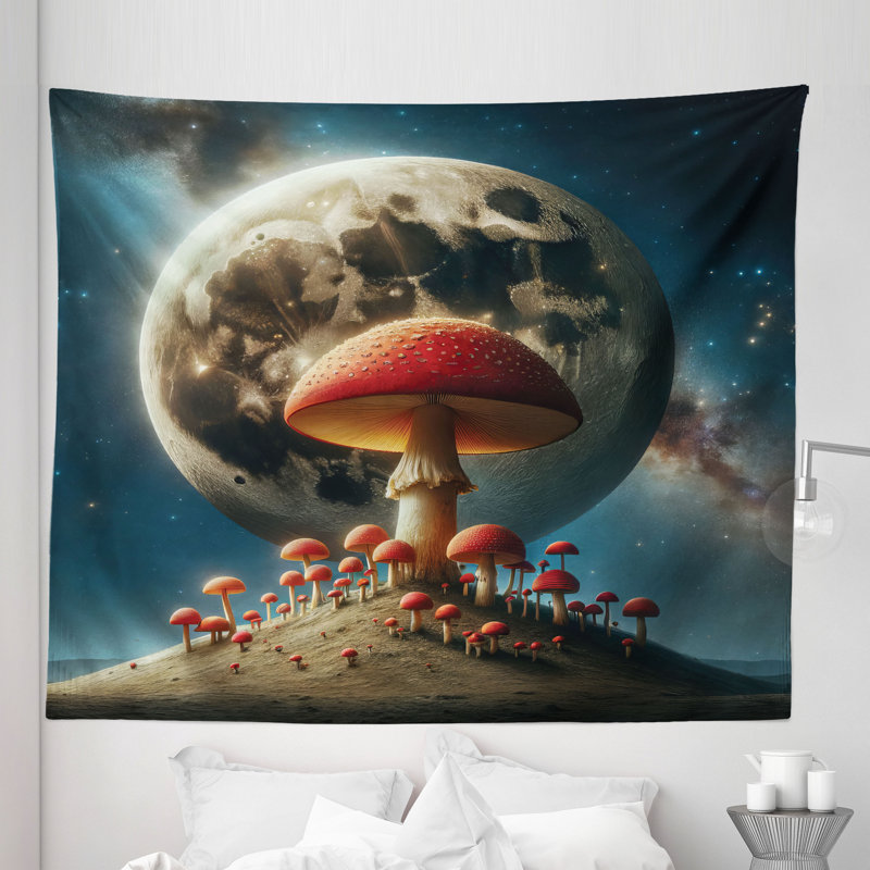 Tapisserie en microfibre, H 104 po x l 88 po