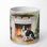 Bougie de Noël parfumée avec support en céramique