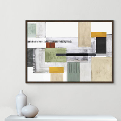 Playful Blocks Print by Tom Reeves