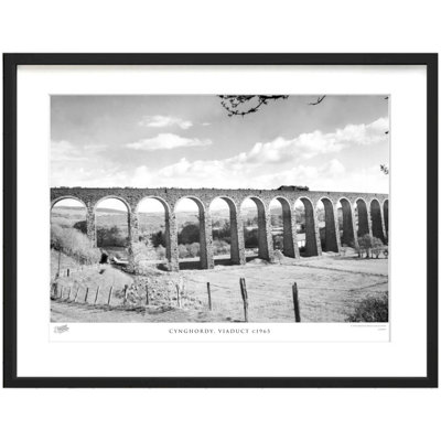 Cynghordy, Viaduct C1965 1 Piece Single Picture Frame Wall Art