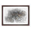 A Great Horned Owl in Abstract - Picture Frame Graphic Art Print-55629582-55629584