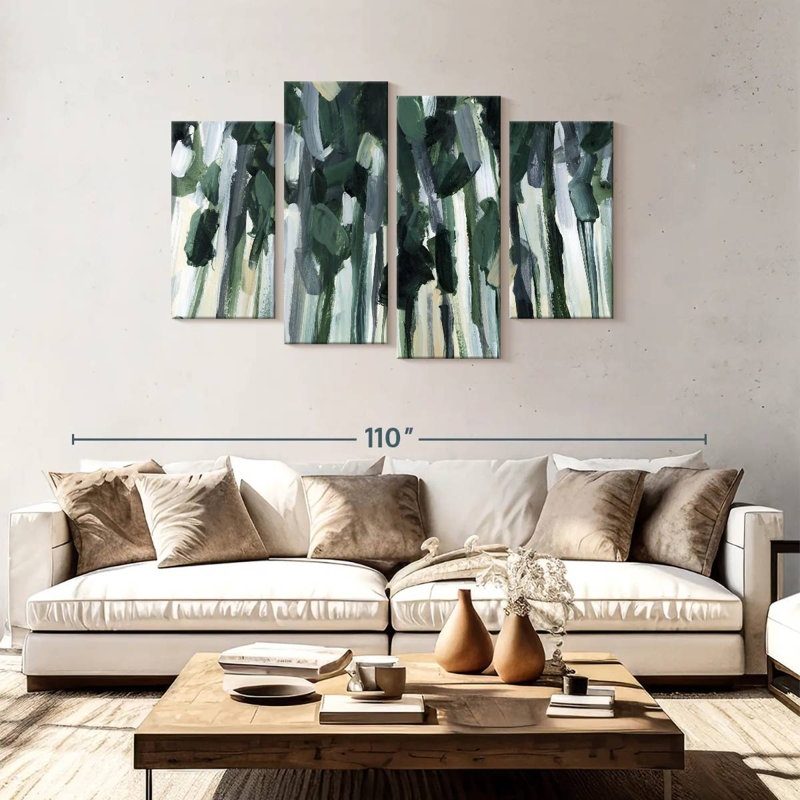 Avery Mountain Mist Landscapes Abstract I, 48" H x 75" W