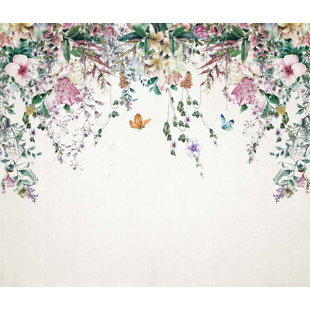 Floral Canopy Nature’S Embrace Wallpaper
