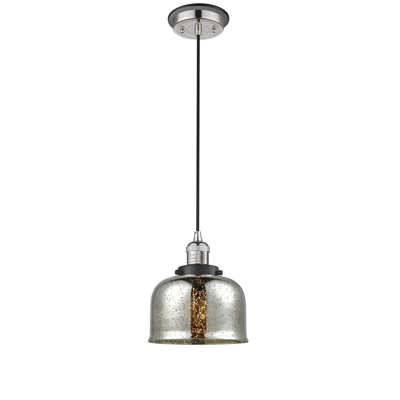 Luminaire suspendu en forme de cloche à 1 lumière Bissonnette