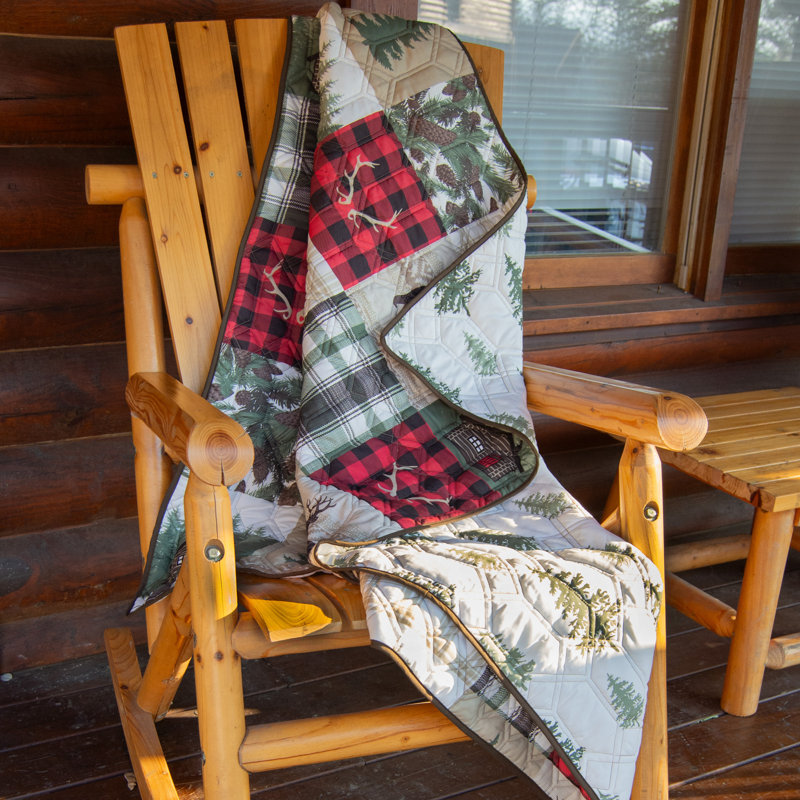 Your Lifestyle by Donna Sharp Cedar Lodge Quilted Throw