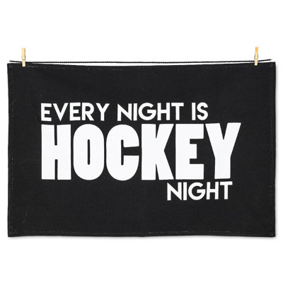 Serviette éponge Hockey Night ...