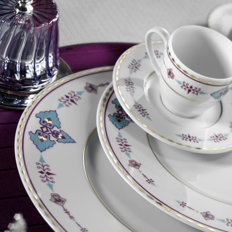 Service de table 83 pièces, service pour 12 Onecre