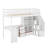 Twin Size Loft Bed With Desk And Drawers-377568926
