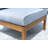 Leongard Solid Wood 2- Person Seating Group with Cushions