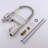 Commercial Kitchen Faucet Pull Down Sprayer Brushed Nickel,Single Handle Kitchen Sink Faucet