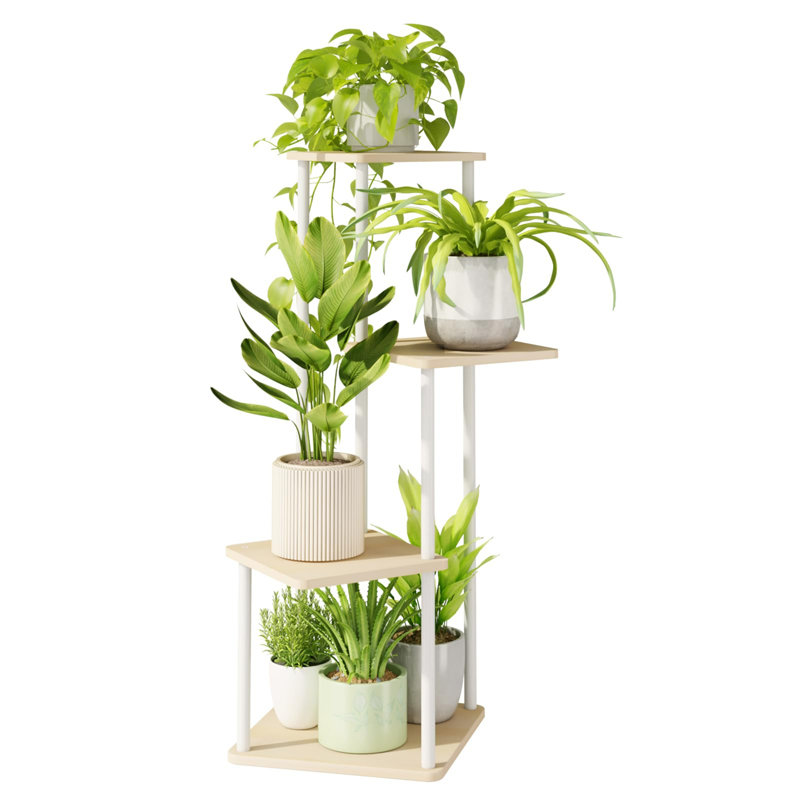 Iron 4 Tier Plant Stand Set of 4