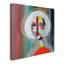 Art mural sur toile tendue - "Aura 2" de Sylvie Demers pour décoration de salon, de chambre à coucher ou de bureau - 14 x 14-22068720