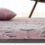 Tapis gris anthracite / multicolore Alvyn