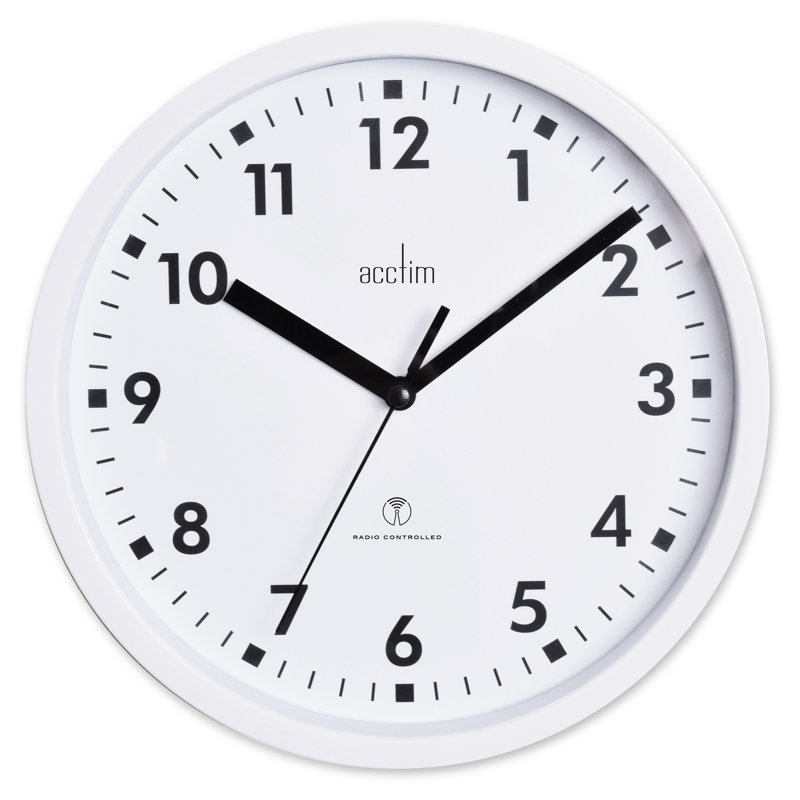 Wall Clock, White