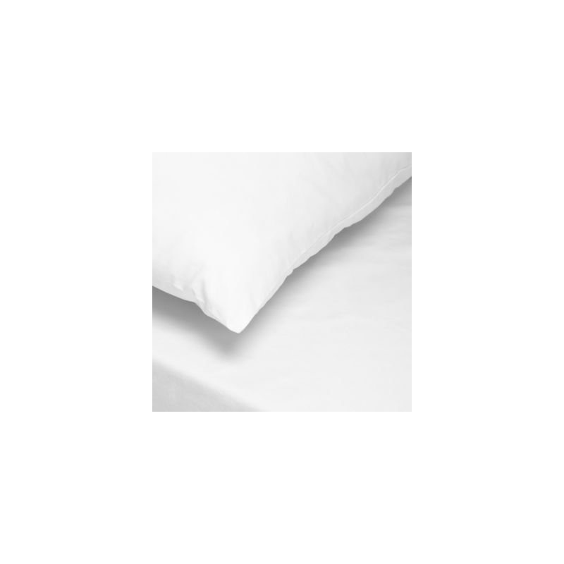 Bernhard 400 Thread Count 100% Cotton Fitted Sheet, White, Single (3')