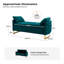 Ageet Modern Velvet Flip Top Storage Bench-1748446362
