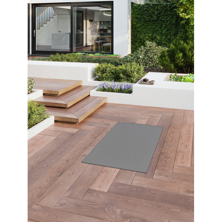 Harwington Flatweave Indoor/Outdoor Grey Rug