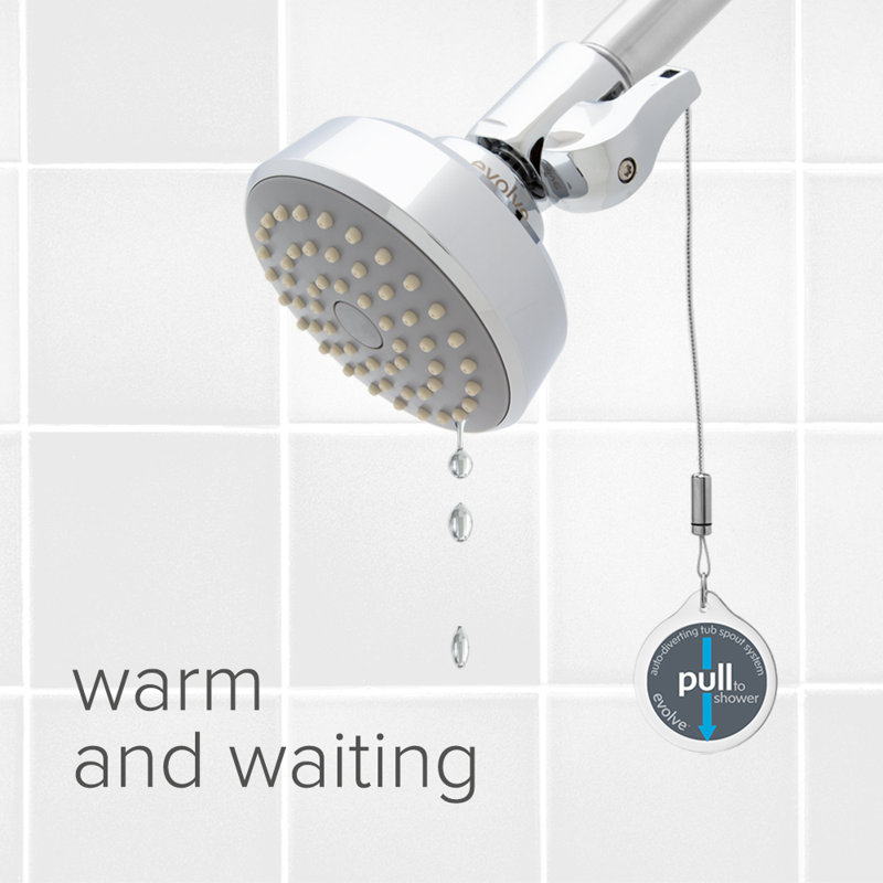 Chrome Wall Mounted Multi-head Shower System with Handheld