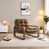 Brown Faux Leather