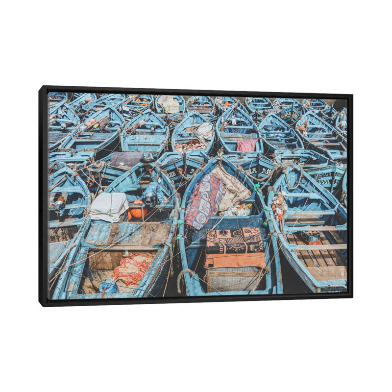 Essouira, Maroc par Luke Anthony Gram - reproduction de photo sur toile tendue, H 18 po x l 26 po x P 1,5 po, Pas de tapis