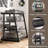 4-Tier AV Media Stand with Power Strips-95265082