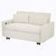 Canapé-lit convertible polyvalent avec ports USB et coussins moelleux pour le salon-240133439
