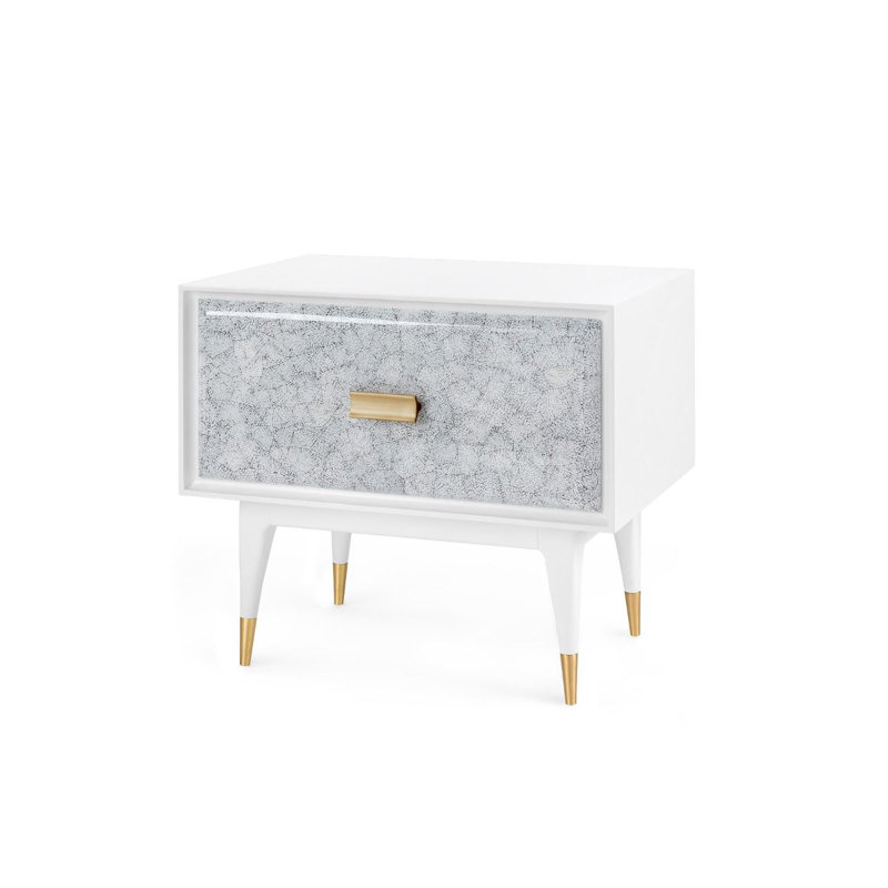 Elisa End Table, Gray