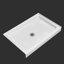 Plateau de douche rectangulaire en acrylique en alcôve rectangulaire 48 po x P 32 po