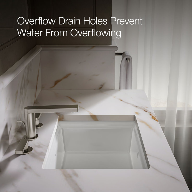 Artifacts 21-1/4 In. Rectangular Undermount Bathroom Sink