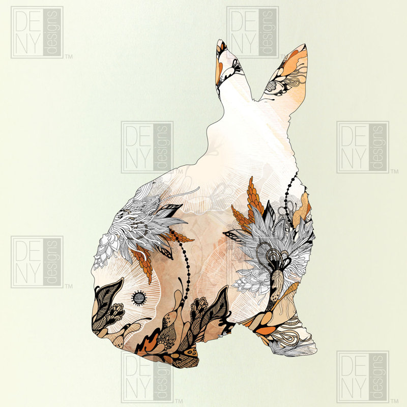 Rideau de douche simple Eccles Little Rabbit