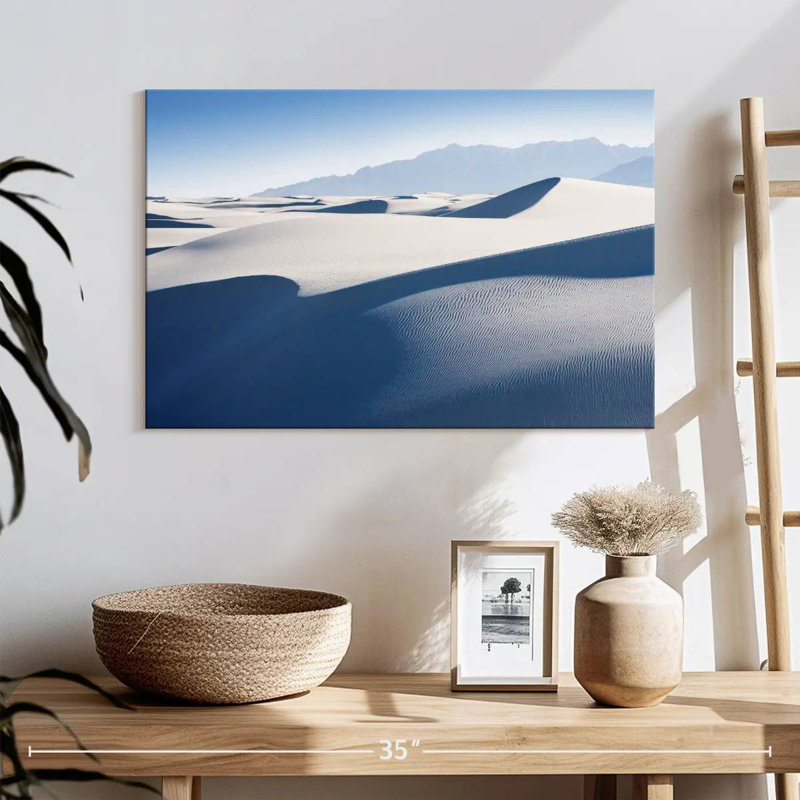 Désert de sable blanc d'Alvord, H 16 po x l 24 po