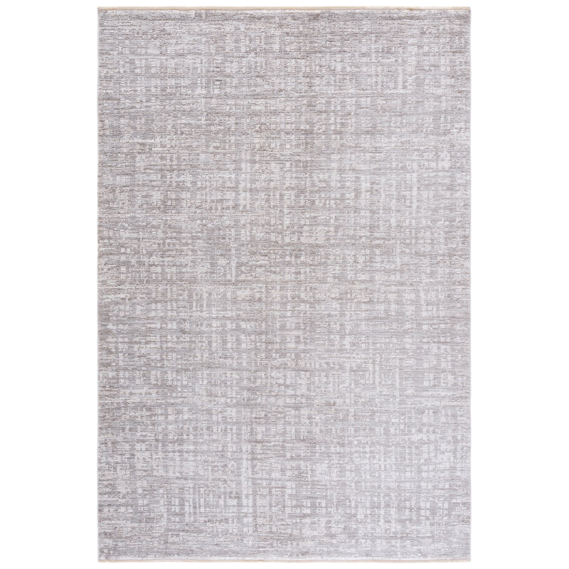 Garnet Performance Abstract Indoor Rug, Rectangle 5'3" x 7'6"