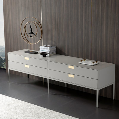 Italian style minimalist TV stand
