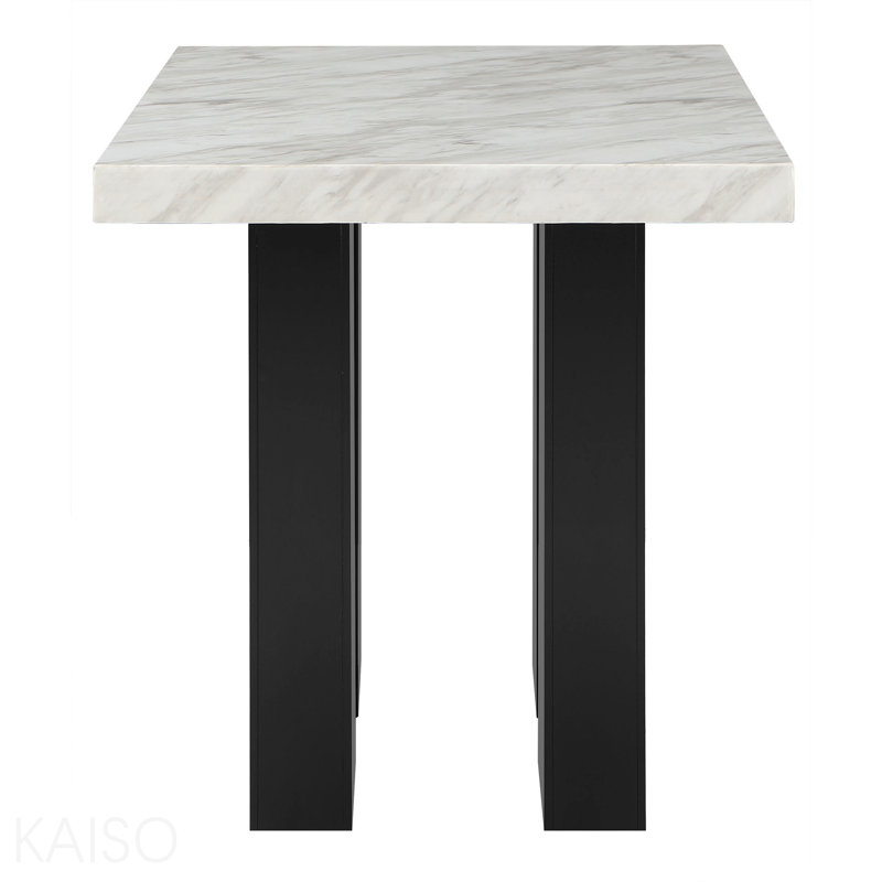 Table de bar blanche