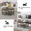 Aumiller Cross Legs Coffee Table with Storage-936857227-936857270