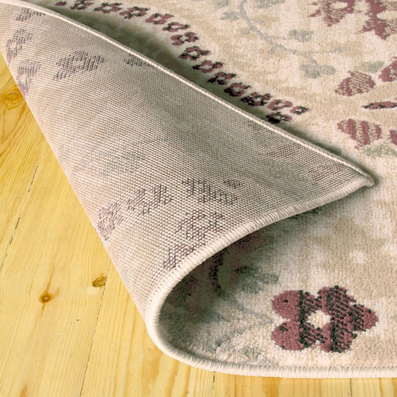 Tapis de couloir brun / gris tissé à la machine Ikat 2 pi x 11 pi