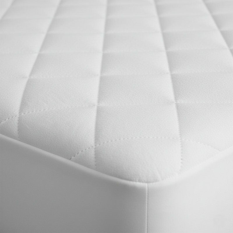 Soft Quilted Mattress Protector – Breathable, Elastic Fitted Cover, Double