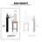 Backless Bar Stools Counter Stools With Footrest-150640074-150640075