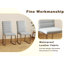Ensemble de 2 chaises de bureau / salle à manger en polyuréthane de qualité supérieure avec mousse haute densité, pieds en fer robuste (galvanoplastie / peinture en aérosol), plusieurs couleurs. Assemblage facile. W1151134524-1899036769-1899036774