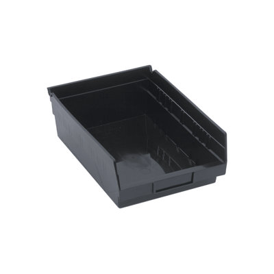BE78A52A10114EEC8CF9E2A9CD71FC98 Boîte de rangement économique pour bacs noirs L 12 po x l 9 po x H 4 po