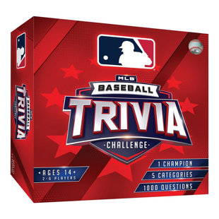 MasterPieces Puzzle MLB Baseball Trivia Game