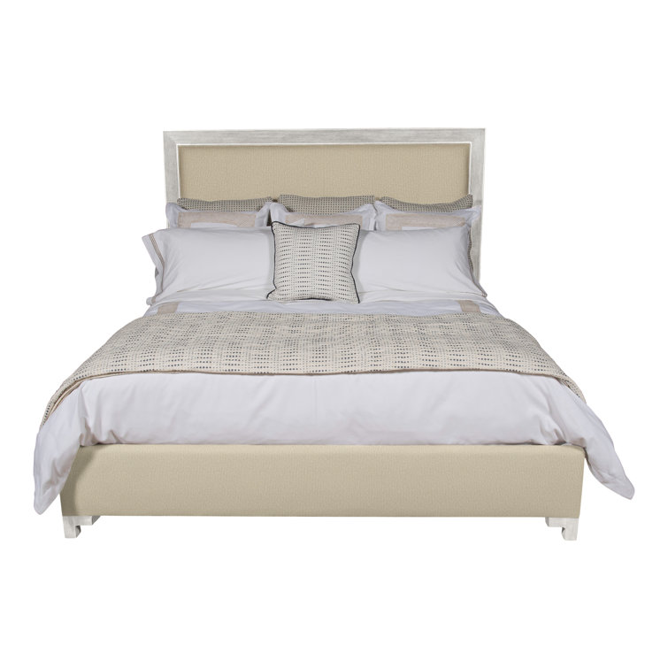 Louise/Lawrence King Upholstered Low Profile Panel Bed