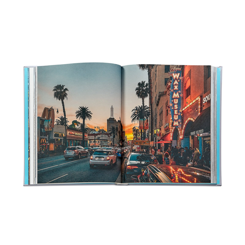 Trope Los Angeles Leather Bound Book