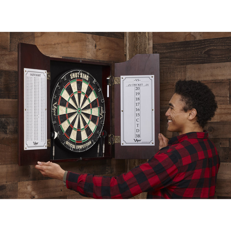 Viper Hudson All-In-One Bristle Dartboard and Cabinet Set