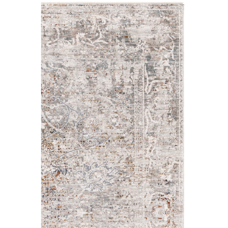 Tapis beige Isenhour, Tapis de couloir 2 pi 6 po x 8 pi