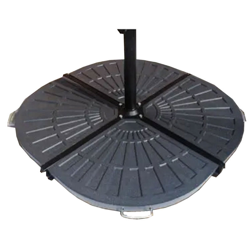Four Seasons Courtyard Compact Cross Base for Offset Umbrella - Sabery 