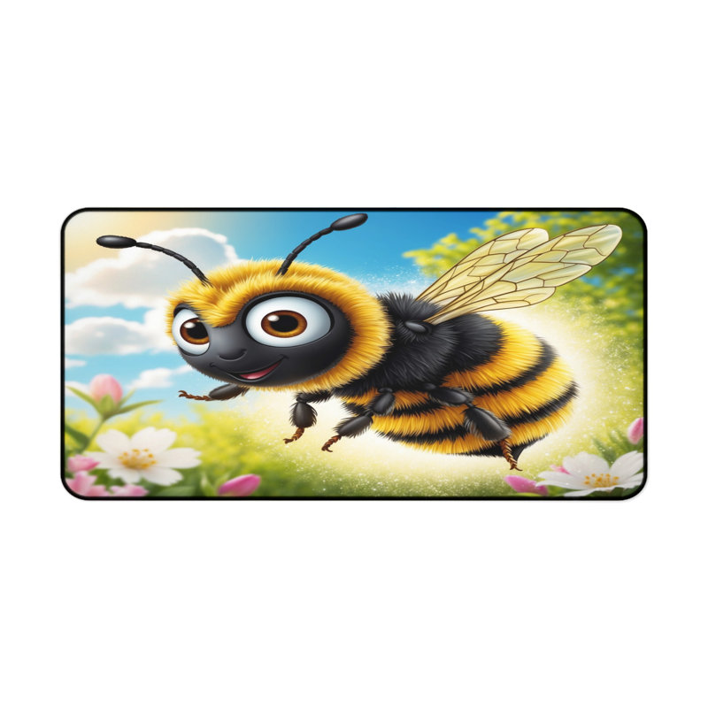 Polyester Desk Pad, 14.4x12.1