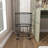 Metal Storage Cart Deep Set Rolling ...