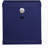 Blue Nightstand with Open Shelf-1489555585