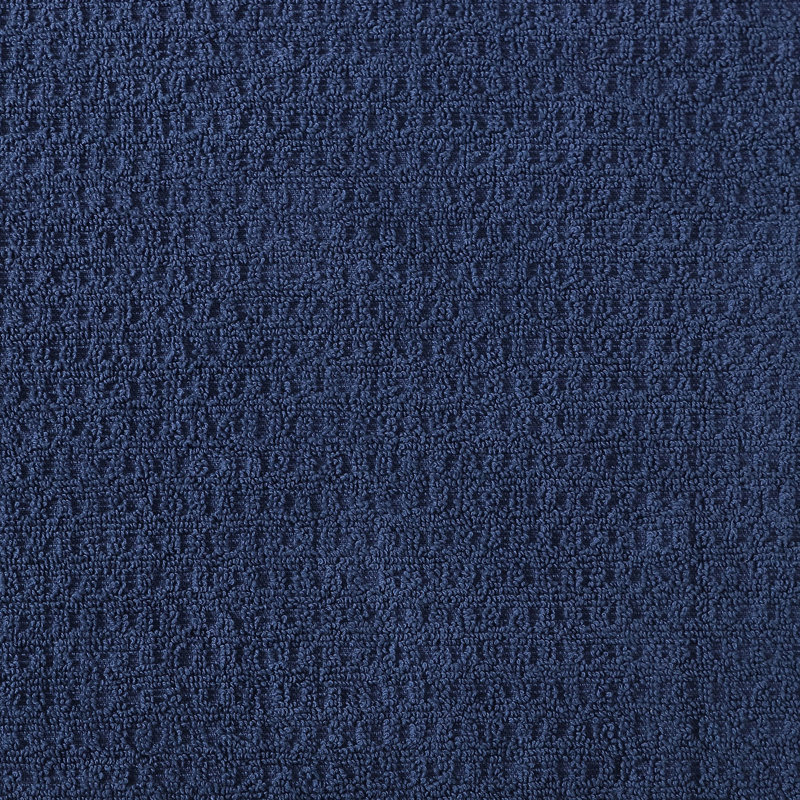 12 Piece 100% Cotton Washcloth Towel Set, Dark Blue